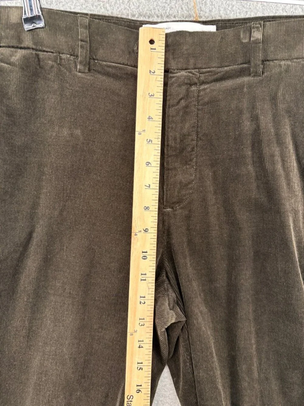 Banana Republic Traveler Corduroy Pants 34x34 Brown